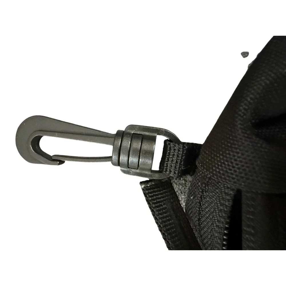 Air Jordan Jumpman Black‎ Nylon travel Pouch Bag Clip Carabiner